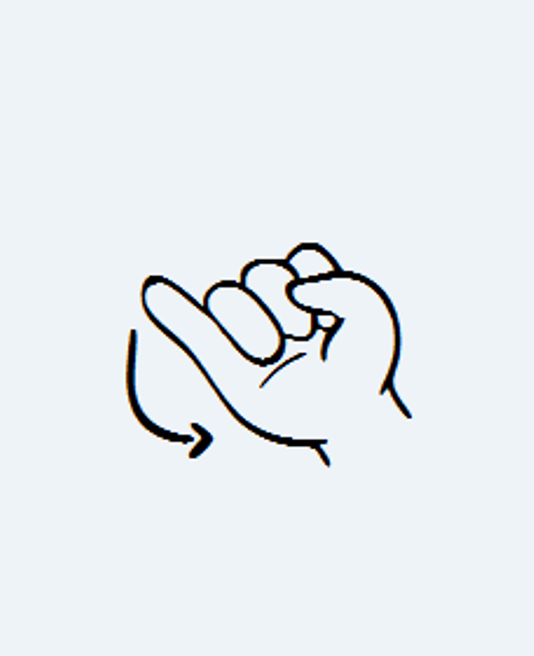 J em Língua de Sinais